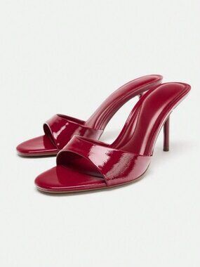 Red Mule Women's Low Heel Stiletto Shoes